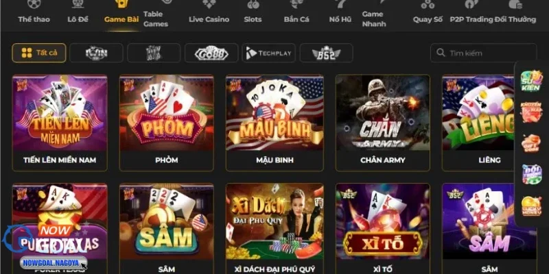 Casino NOWGOAL Trò chơi cá cược casino đa dạng và không ngừng cải tiến